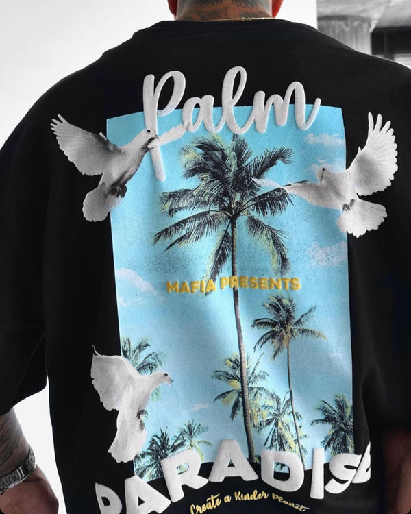 Black x Palm Paradise T-shirt